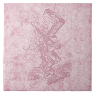 Alice no País das Maravilhas, Arte Floral Rosa Ro