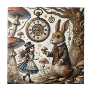 alice no país das maravilhas coelho branco