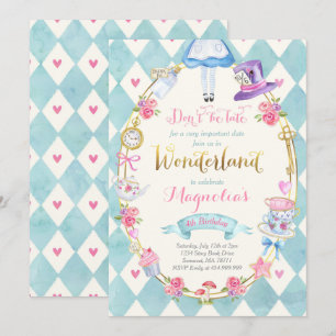 Alice No País Das Maravilhas, Convite À Festa De
