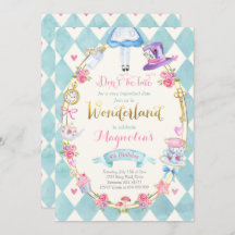 Alice No País Das Maravilhas, Convite À Festa De C