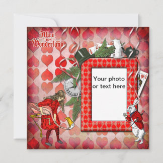 Alice no País das Maravilhas de Convite a Fotos