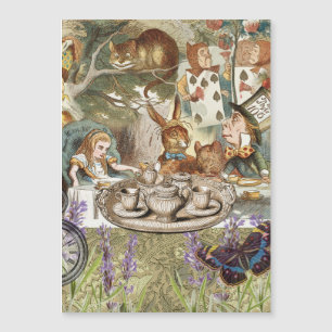 Alice no País das Maravilhas dos Convidados do Tea