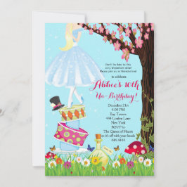 Alice no País das Maravilhas e Convites de Anivers