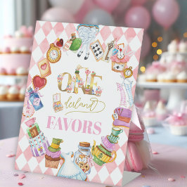 Alice no País das Maravilhas - Favores Rosa-primei