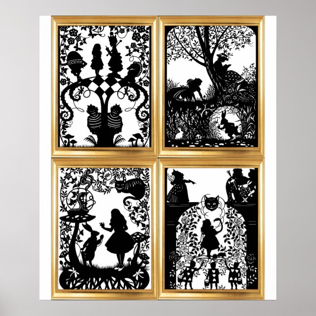 Alice no País das Maravilhas Poster (Frente)