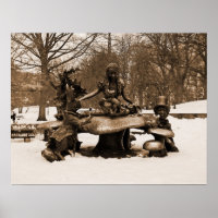 Alice no País das Maravilhas - Poster do Parque Ce
