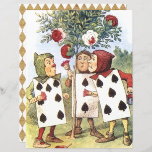 Alice no País das Maravilhas, Rosa vermelha Scrapb