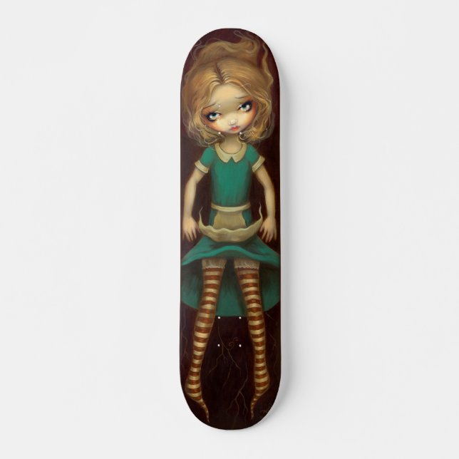 Alice no país das maravilhas:  Skate descendente (Frente)