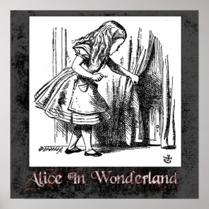 Alice no poster do país das maravilhas 11