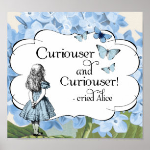 Alice no poster mais curioso das borboletas do