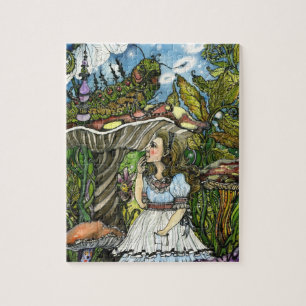 Alice no quebra-cabeça do país das maravilhas