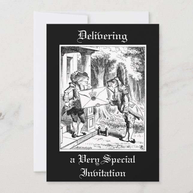 Alice - O convite da Duquesa para jogar com o Croq (Frente)