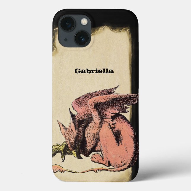 Alice Vintage Pesonalizada no iPhone da Terra Mara (Verso)