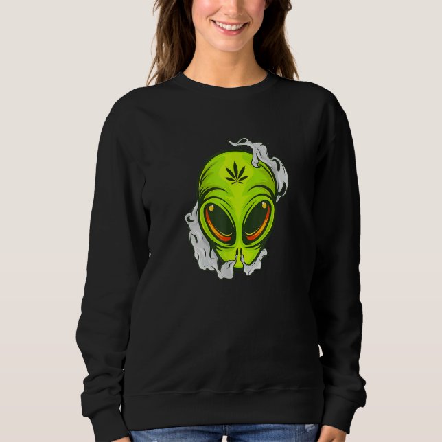 Alien Galaxy Ufo fan Sifi style streetwear top  (Frente)