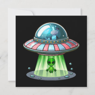 Alienígena Abduzindo Vaca