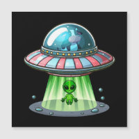 Alienígena Abduzindo Vaca