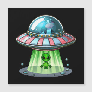 Alienígena Abduzindo Vaca