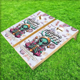 Alienígena aqui pelo café