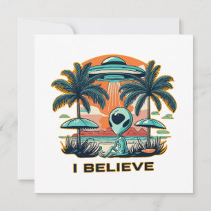 alienígena com OVNI I CREIEVE