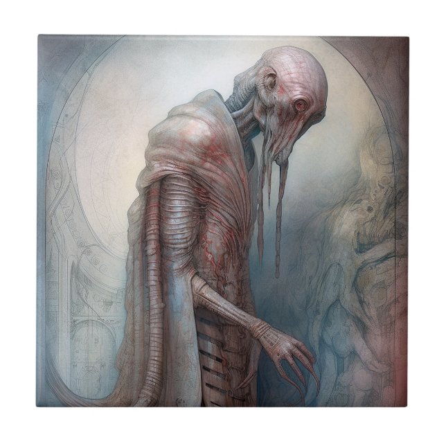 Alienígena Criadora Ficção Científica (Frente)