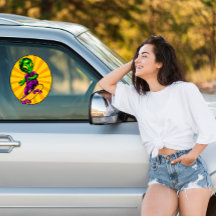 Alienígena Divertido de Skate Alienígena Carro Cam