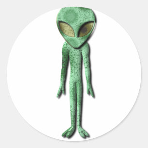 Alienígena do adesivo