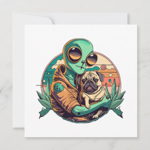Alienígena e Pug