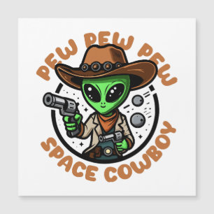 Alienígena Engraçada do Space Cowboy