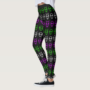 Alienígena Faces Trio Leggings