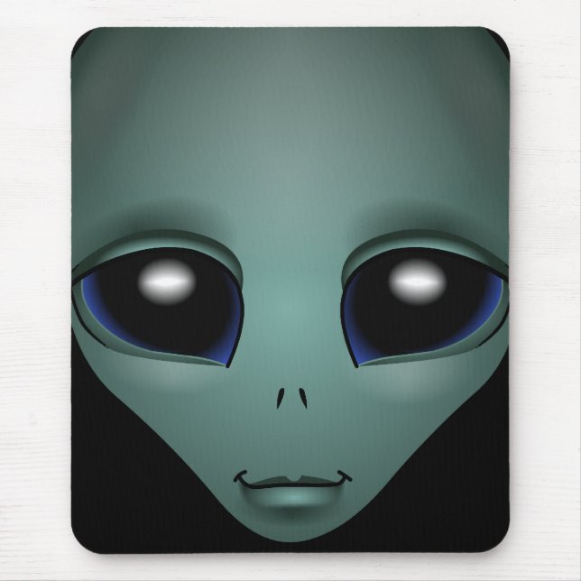 Alienígena Mouse Pad Cute Alienígena Mousepads Per (Frente)
