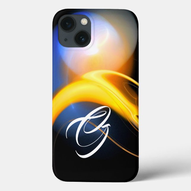 ALIENÍGENA PEARL MONOGRAMA Roios Fractais Amarelos (Verso)