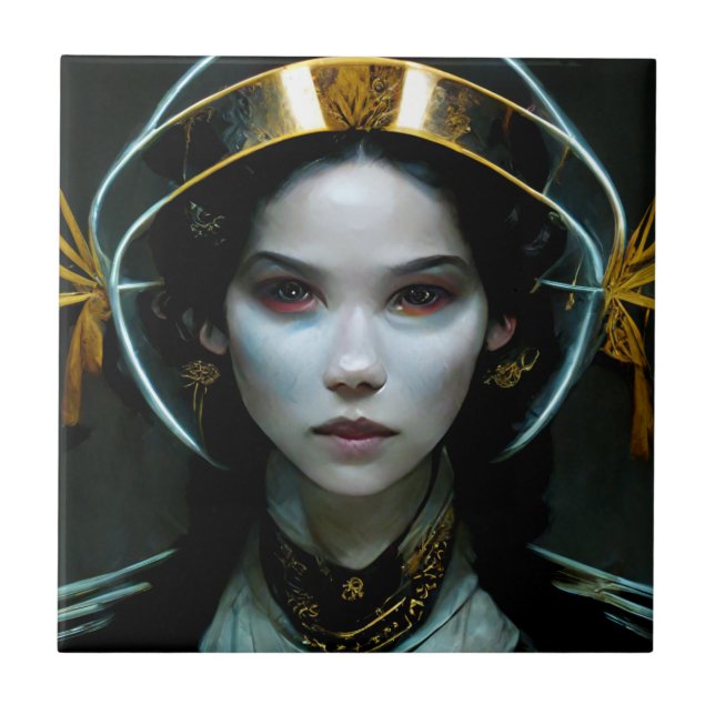 Alienígena Rapariga 2 Ficção científica (Frente)