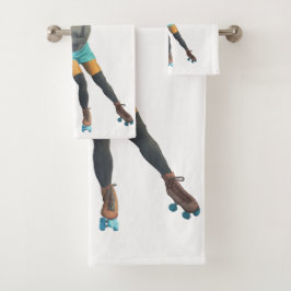 Alienígena Roller Skater Fantasy Art Toalha