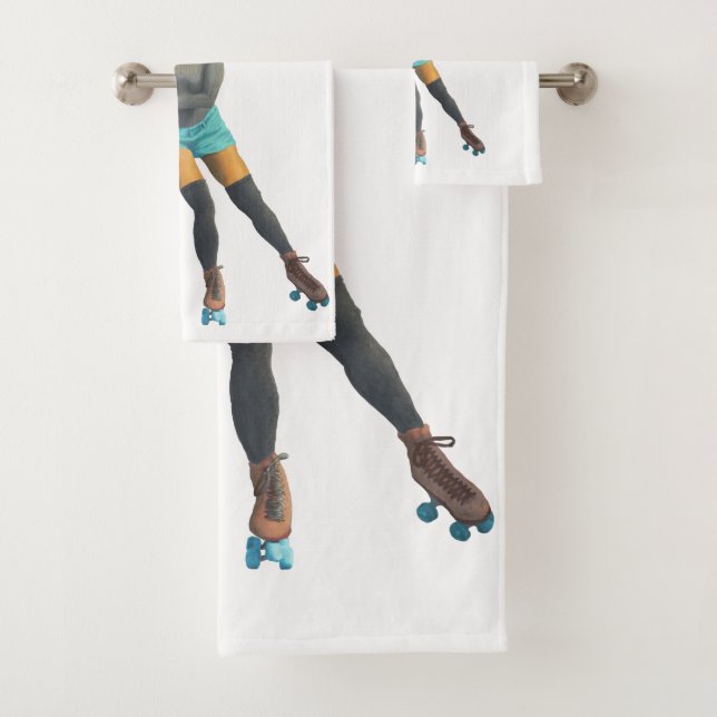 Alienígena Roller Skater Fantasy Art Toalha (Insitu)