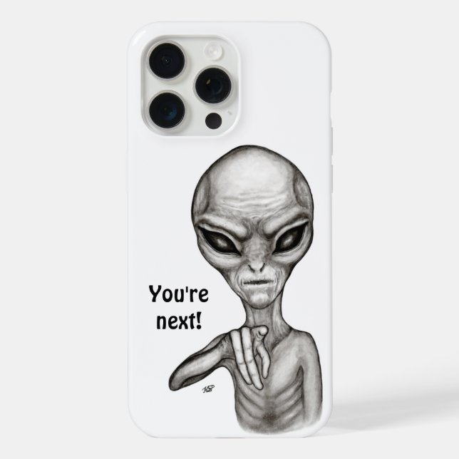 Alienígena ruim, você é a próxima! (Verso)