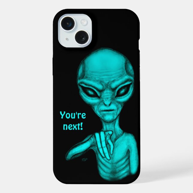 Alienígena ruim, você é a próxima! (Verso)