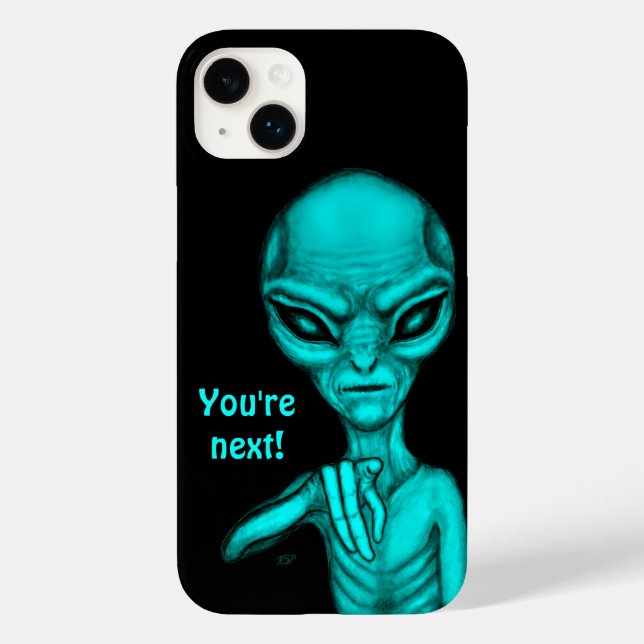 Alienígena ruim, você é a próxima! (Verso)