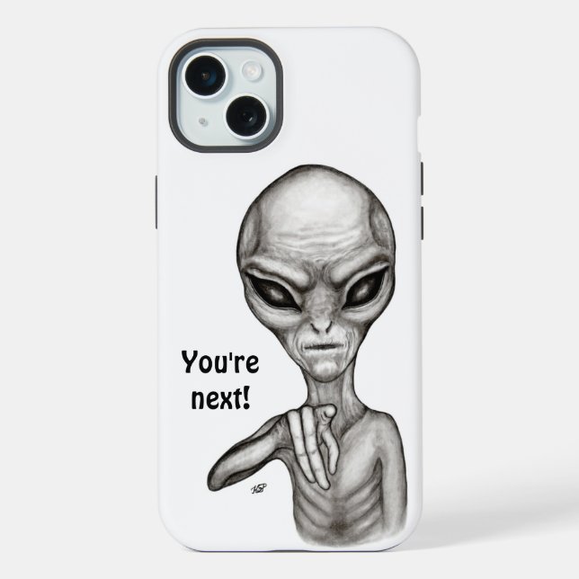 Alienígena ruim, você é a próxima! (Verso)