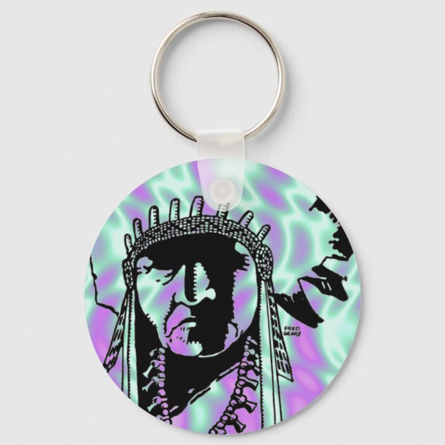 Alienígena Verde, Chaveiro Indiana (Frente)