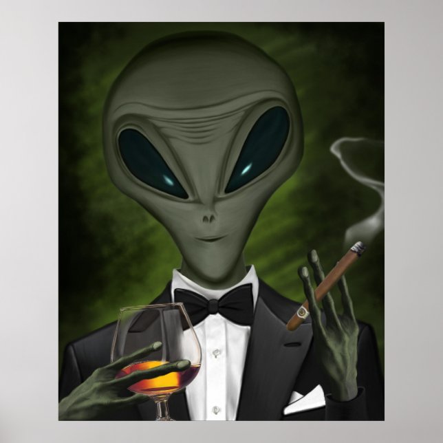 Aliens com Poster Classe V1 (Frente)