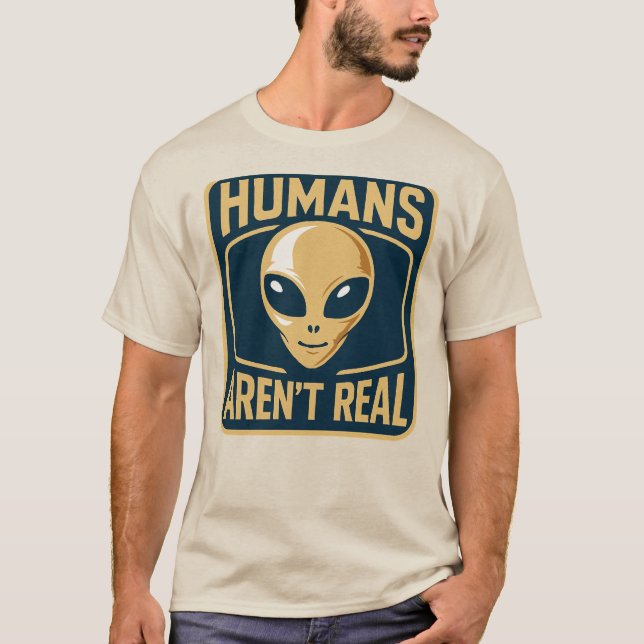 Aliens de camisetas OVNI (Frente)