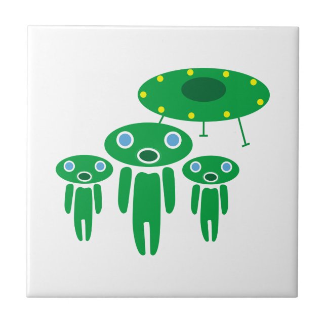 Aliens de chegada (Frente)