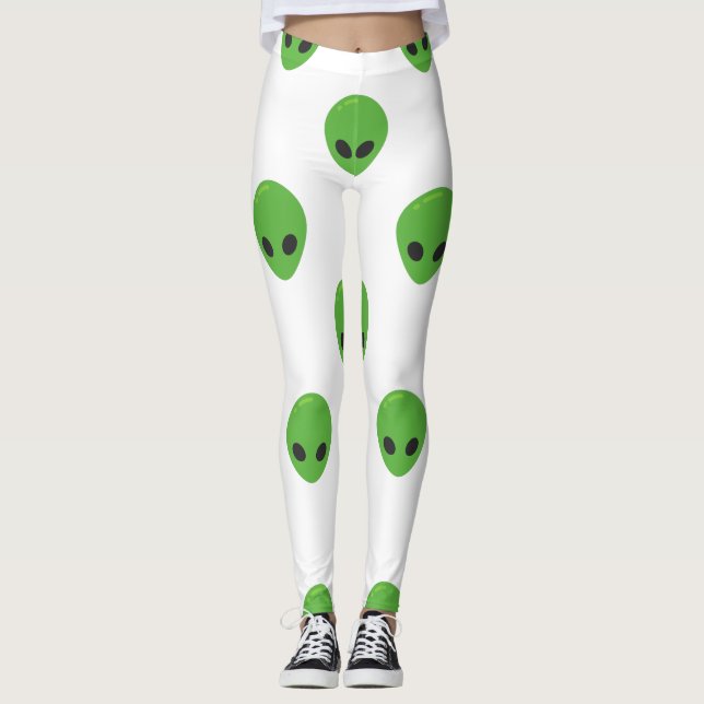 aliens emoji leggings (Frente)