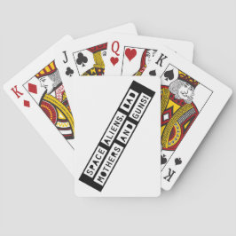 Aliens espaciais, Mães Más e Armas! Baralhos