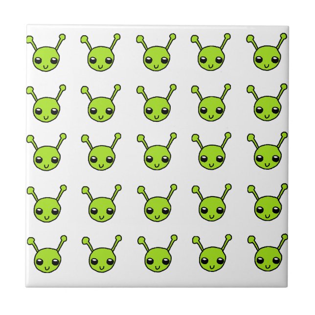 Aliens verdes bonitos (Frente)