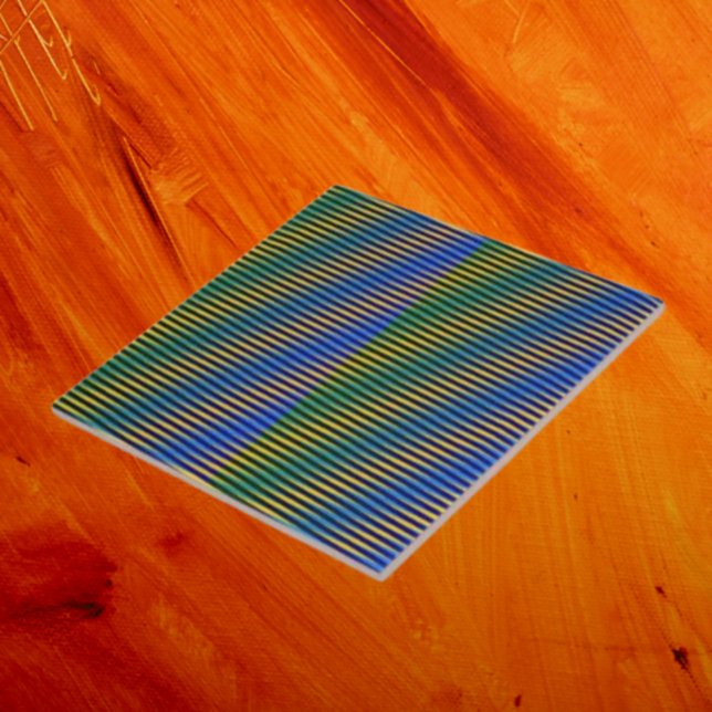 Aligned Energy | Azulejo Cerâmico Linhas Abstratas (Criador carregado)