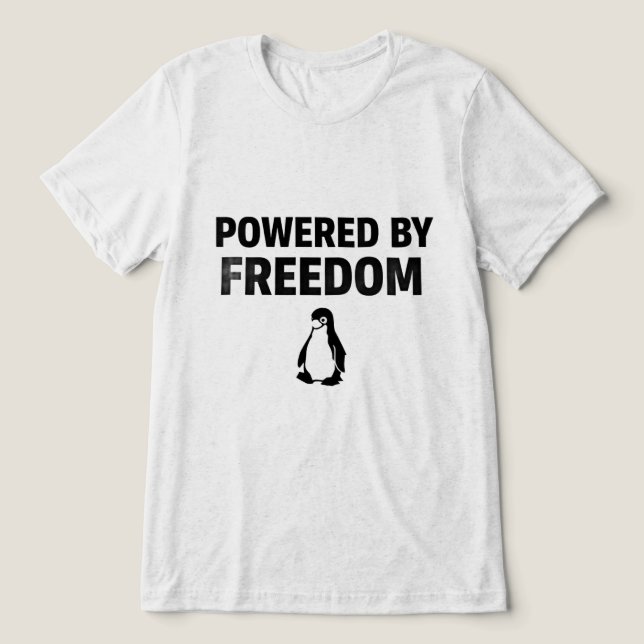Alimentado Pela Liberdade (Design frontal)