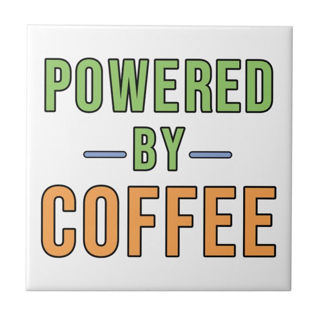 Alimentado por Café (Frente)