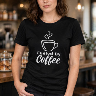 Alimentado Por Café Divertido Amante Da Cafeína