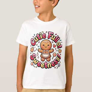 alimentado por cupcakes, camiseta de padeiro de ge